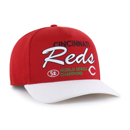 CINCINNATI REDS COOPERSTOWN WORLD SERIES MULTI TIME '47 HITCH RF RELAXED FIT RED