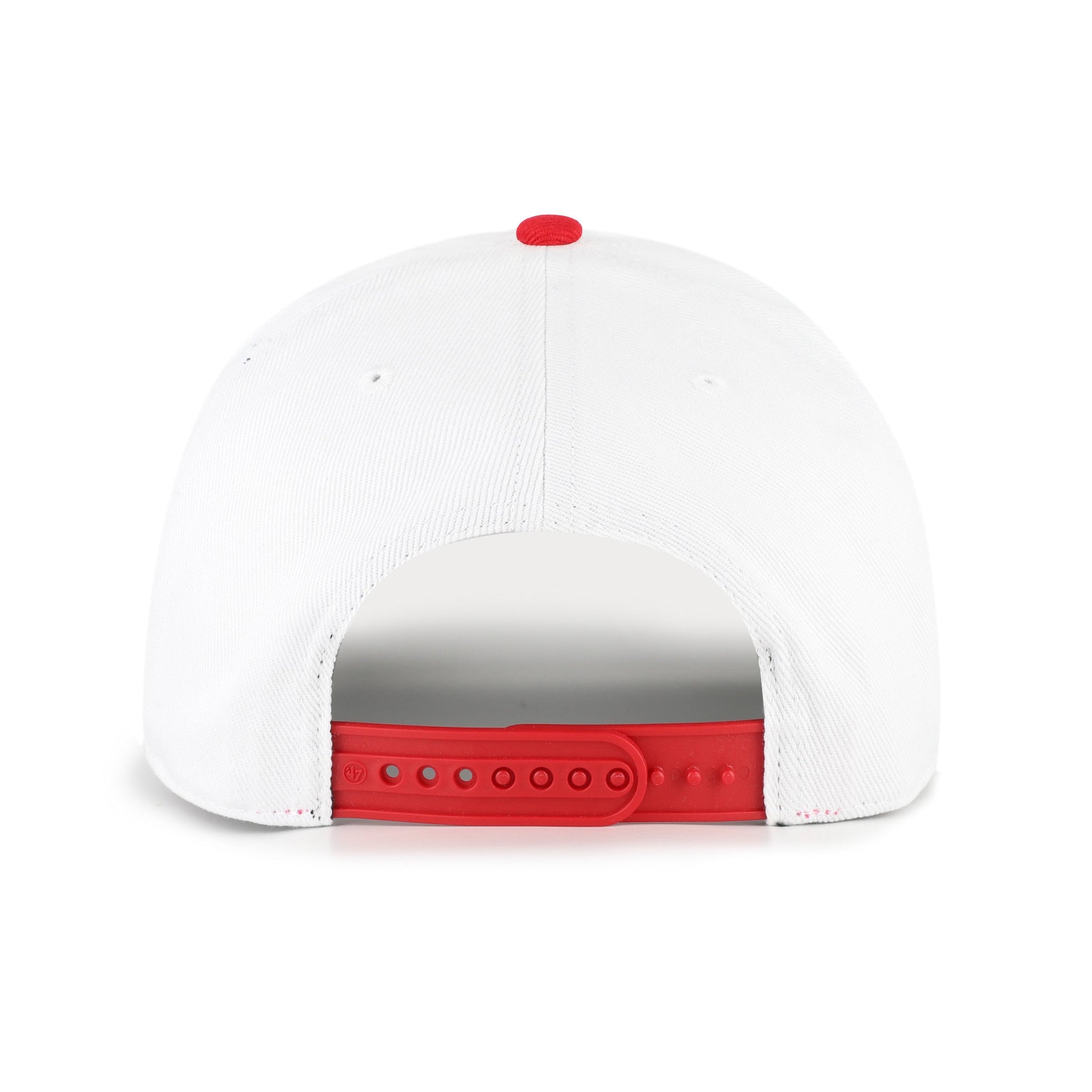 NEBRASKA CORNHUSKERS PRIME PLAY '47 HITCH WHITE
