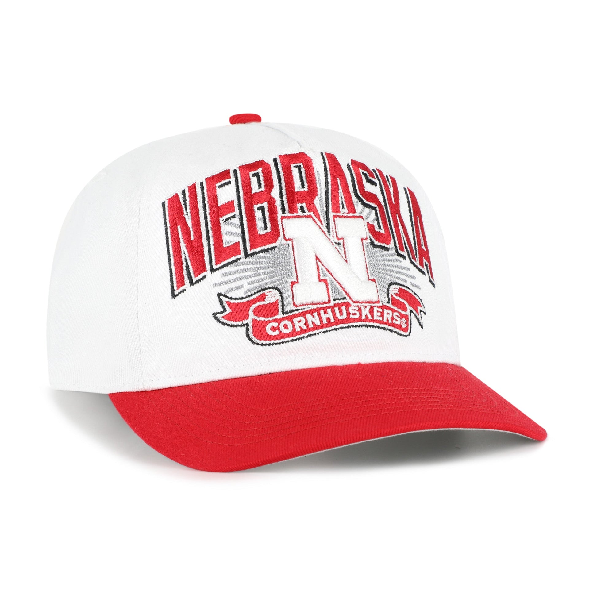 NEBRASKA CORNHUSKERS PRIME PLAY '47 HITCH WHITE