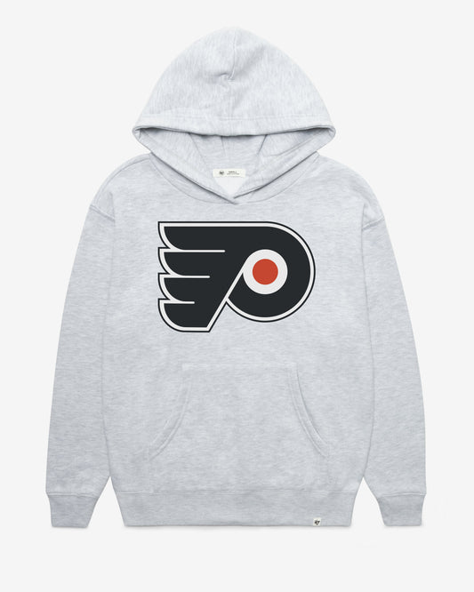 PHILADELPHIA FLYERS IMPRINT '47 NAOMI HOOD WOMENS RELAY GREY
