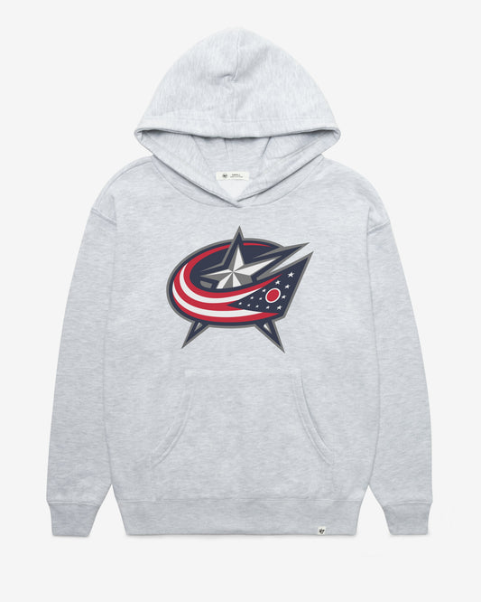 COLUMBUS BLUE JACKETS IMPRINT '47 NAOMI HOOD WOMENS RELAY GREY