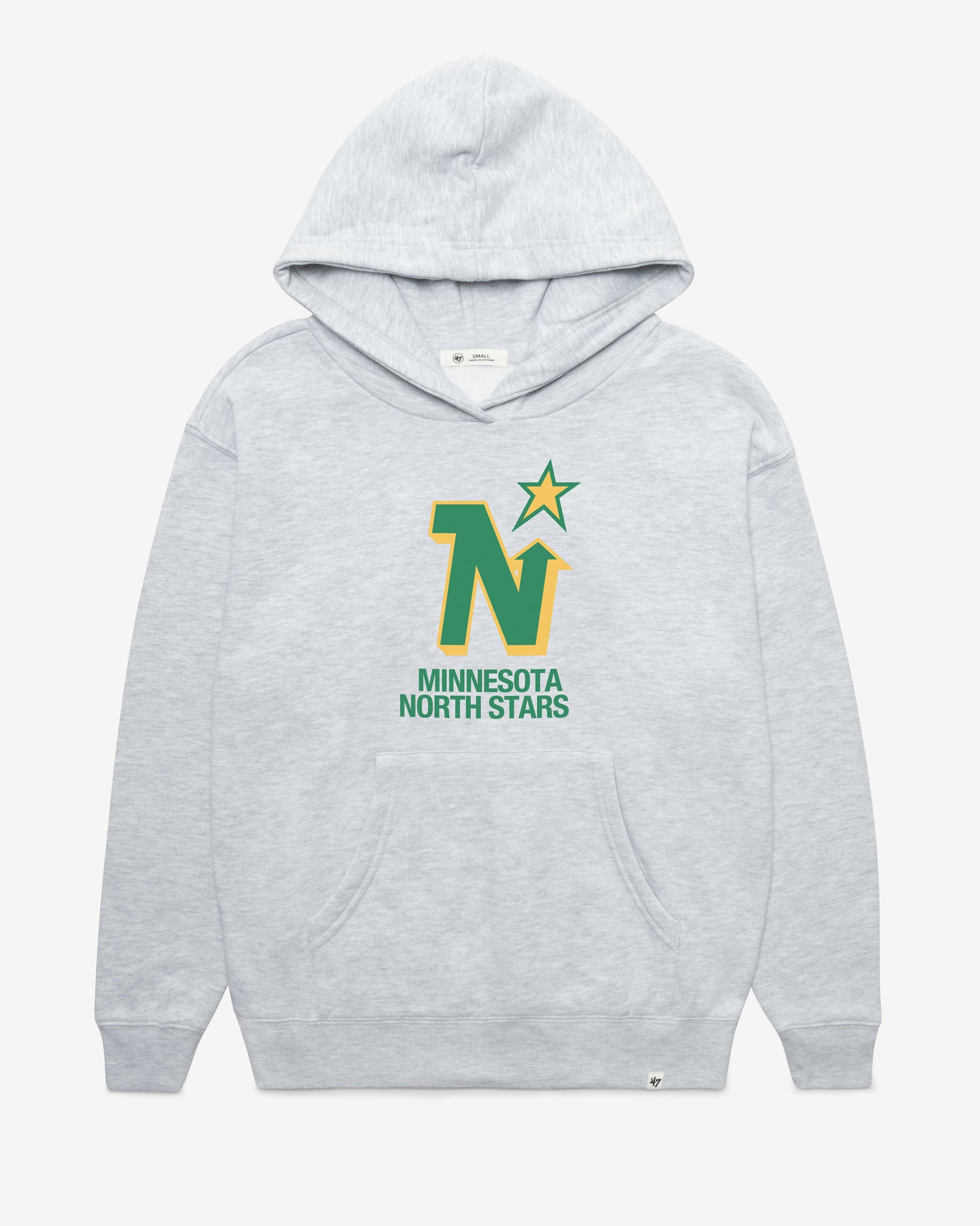 MINNESOTA/DALLAS STARS VINTAGE IMPRINT '47 NAOMI HOOD WOMENS RELAY GREY