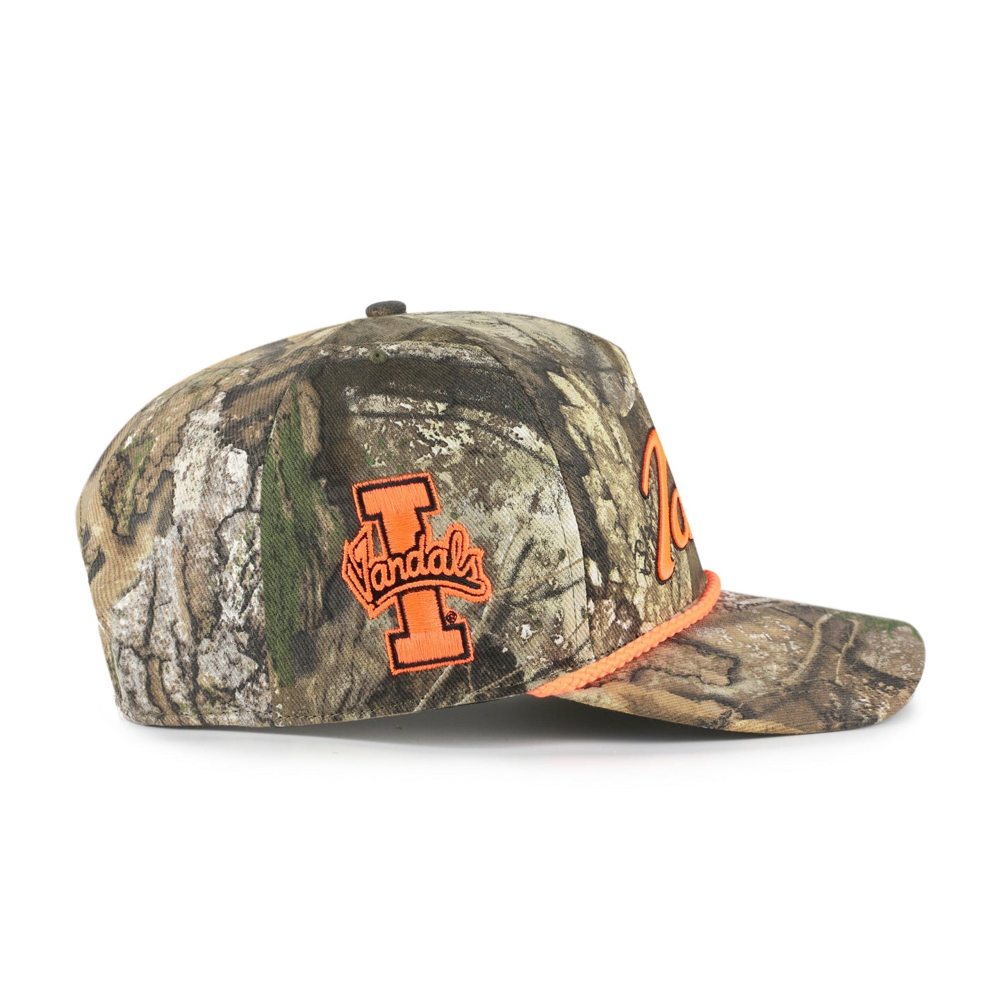 IDAHO VANDALS OVERHAND SCRIPT REALTREE '47 HITCH REALTREE APX