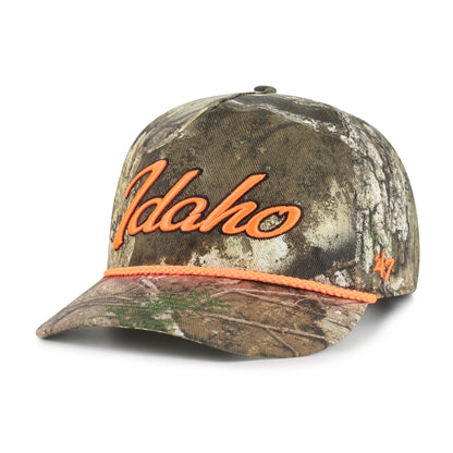 IDAHO VANDALS OVERHAND SCRIPT REALTREE '47 HITCH REALTREE APX