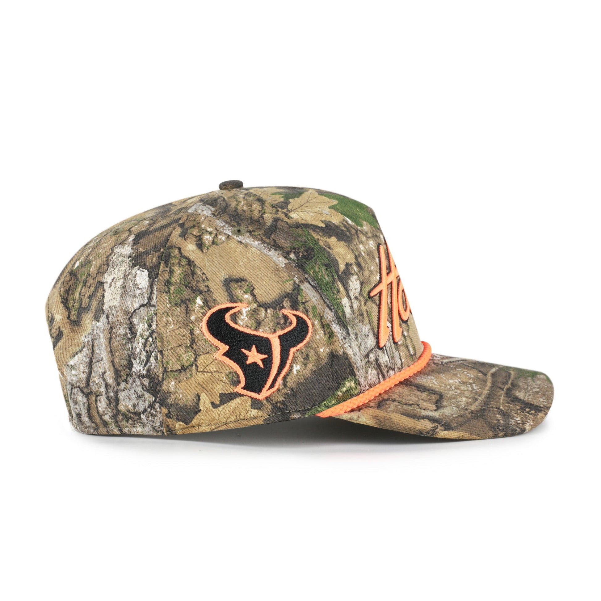HOUSTON TEXANS OVERHAND SCRIPT REALTREE '47 HITCH RELAXED FIT REALTREE APX