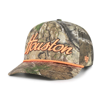 HOUSTON TEXANS OVERHAND SCRIPT REALTREE '47 HITCH RELAXED FIT REALTREE APX