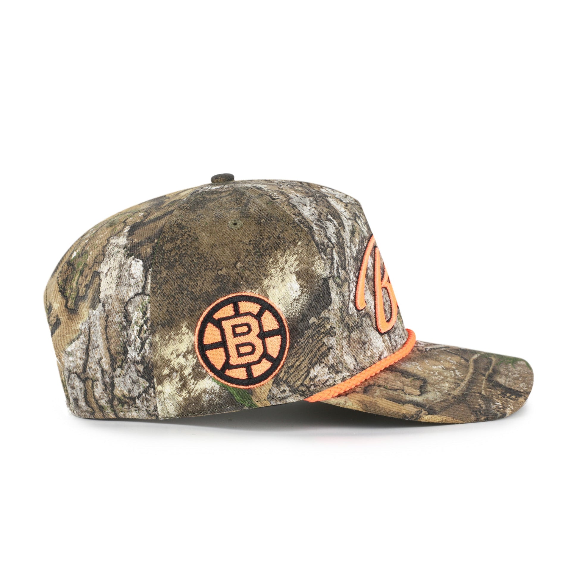 BOSTON BRUINS OVERHAND SCRIPT REALTREE '47 HITCH REALTREE APX