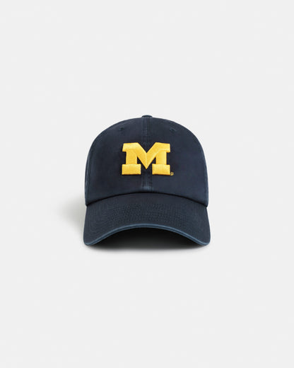 MICHIGAN WOLVERINES MADHAPPY BOWTIE '47 CLEAN UP NAVY