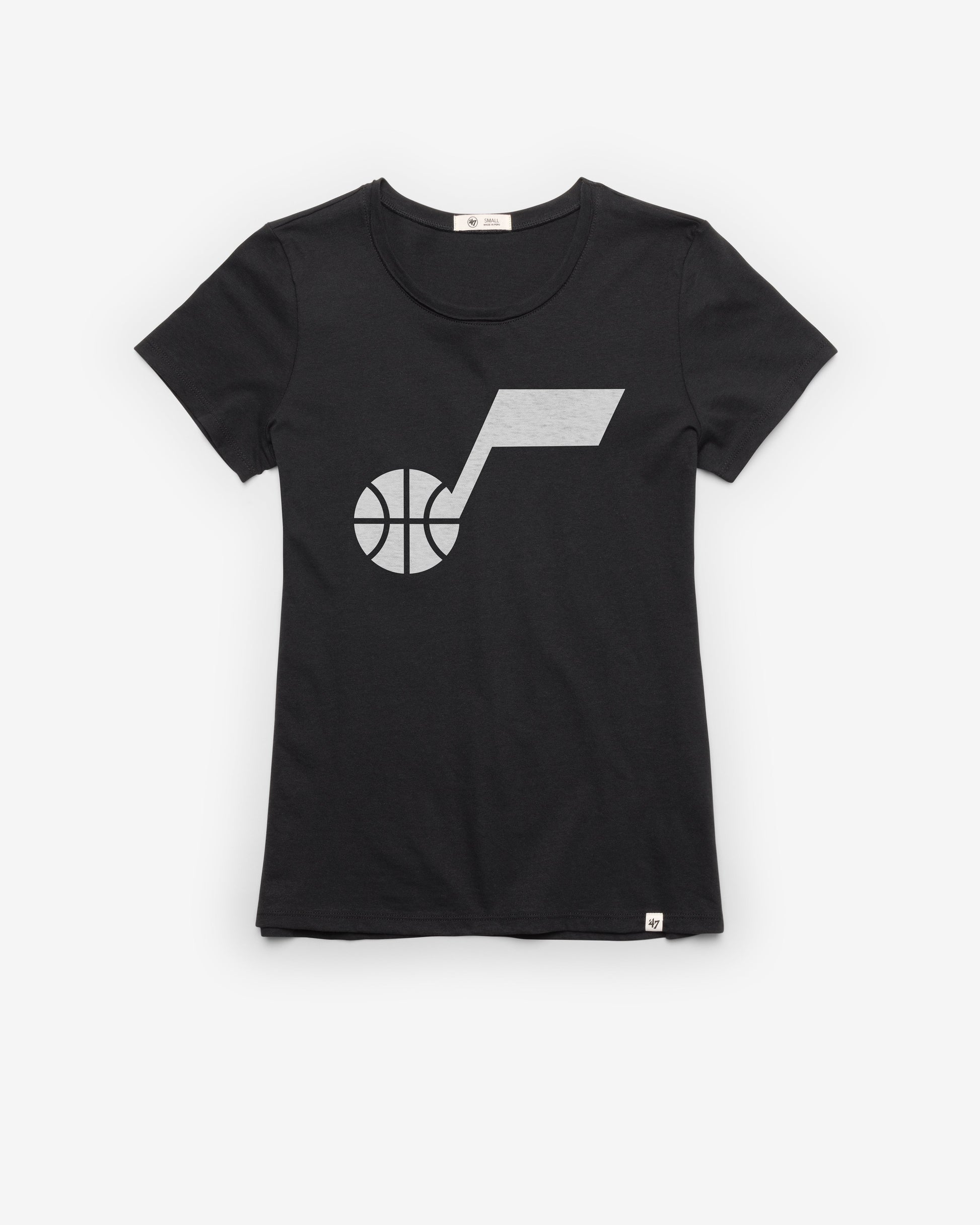 UTAH JAZZ PREMIER '47 FRANKIE TEE WOMENS FLINT BLACK