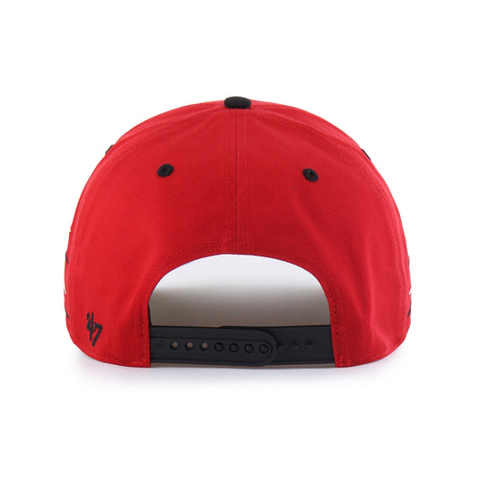 CHICAGO BLACKHAWKS DIAMOND CUT '47 HITCH RED