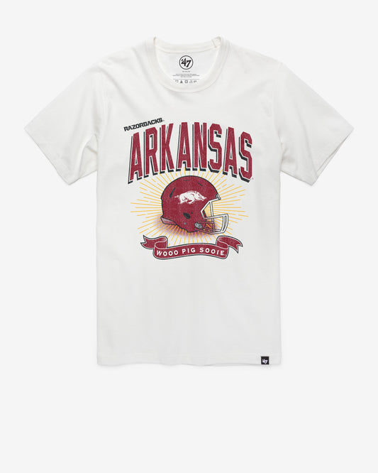 ARKANSAS RAZORBACKS PRIME PLAY '47 FRANKLIN TEE WHITE WASH