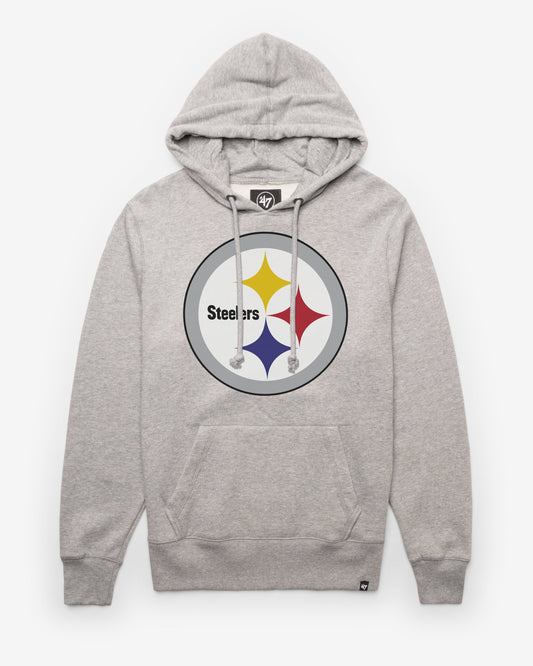 PITTSBURGH STEELERS IMPRINT '47 HEADLINE HOOD SLATE GREY