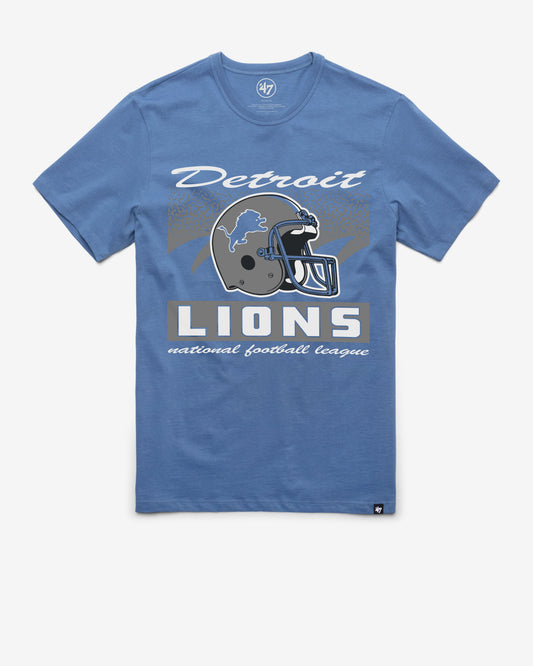 DETROIT LIONS HISTORIC WAVER '47 FRANKLIN TEE CADET BLUE