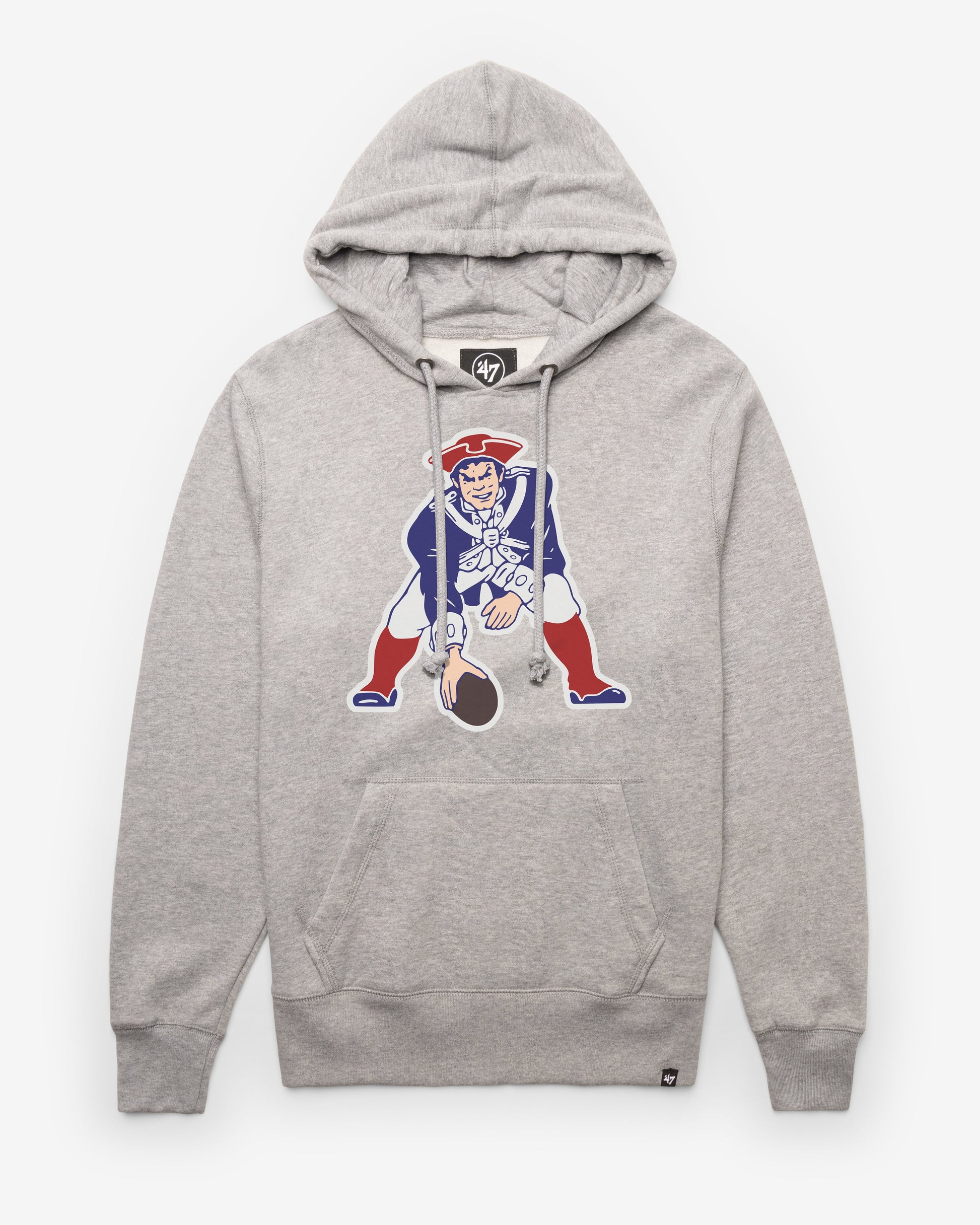 NEW ENGLAND PATRIOTS HISTORIC IMPRINT '47 HEADLINE HOOD SLATE GREY