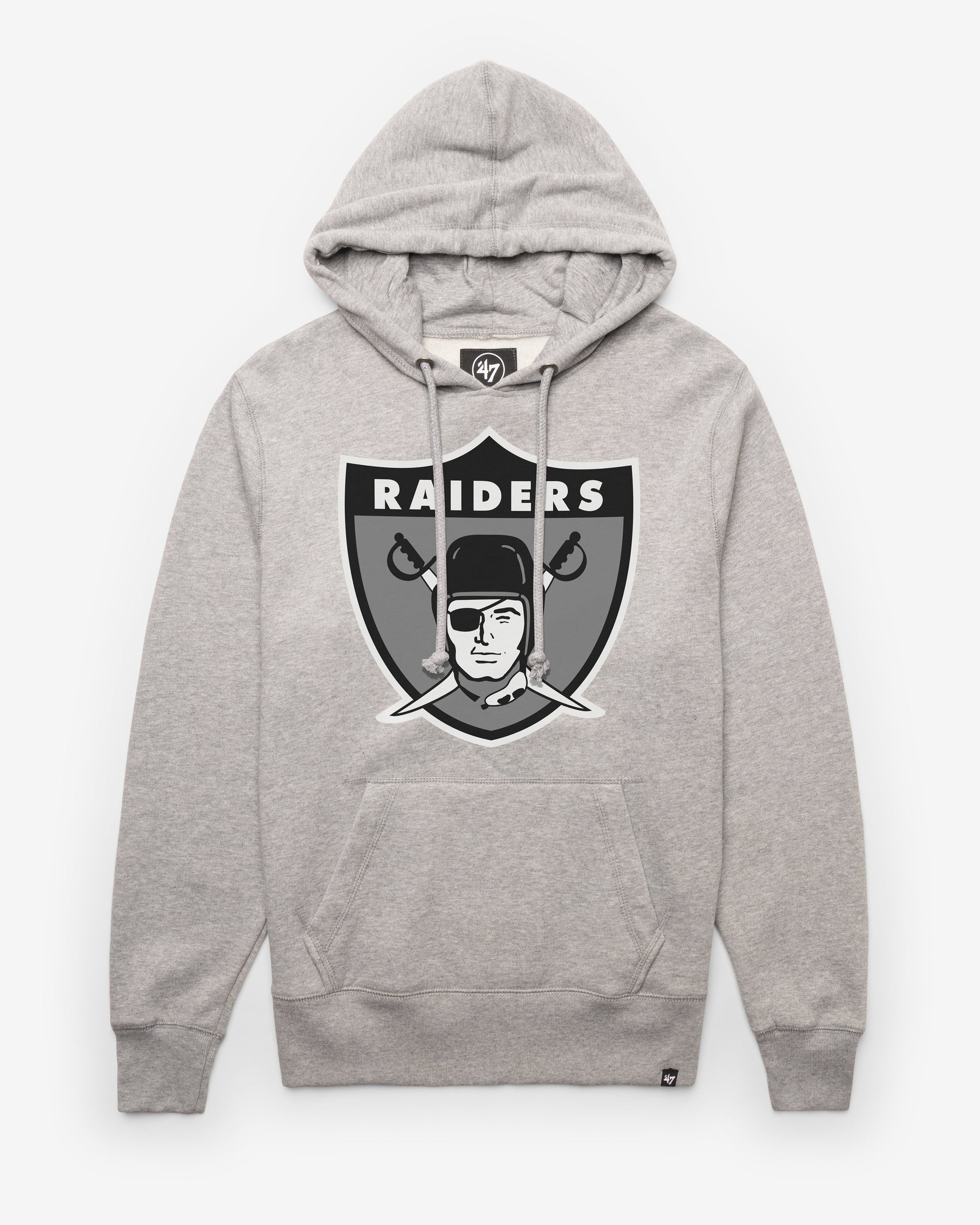 LAS VEGAS RAIDERS HISTORIC IMPRINT '47 HEADLINE HOOD SLATE GREY
