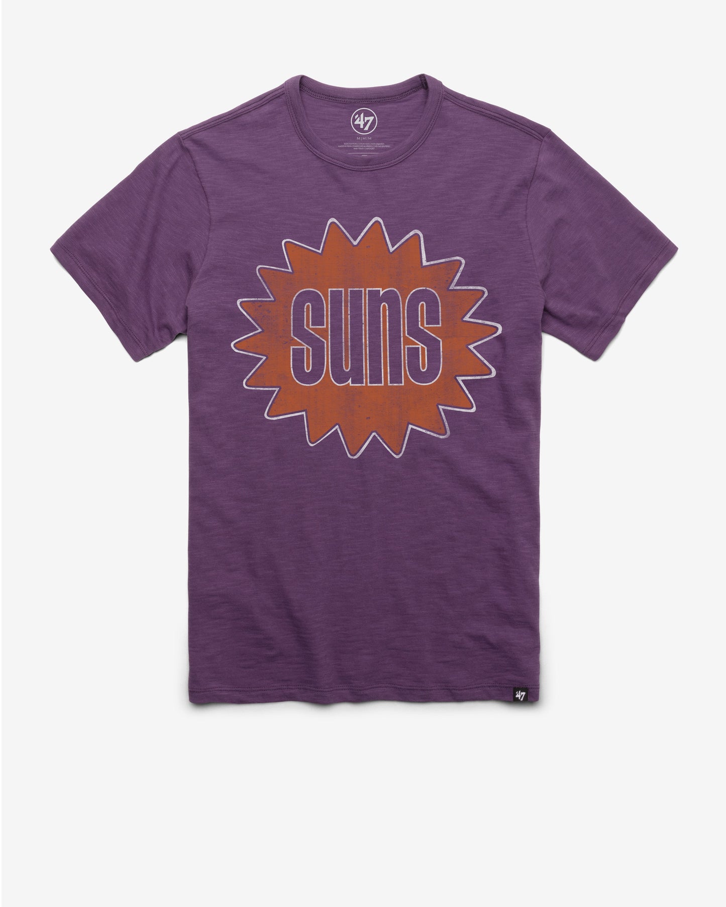 PHOENIX SUNS HARDWOOD CLASSICS GRIT '47 SCRUM TEE GRAPE