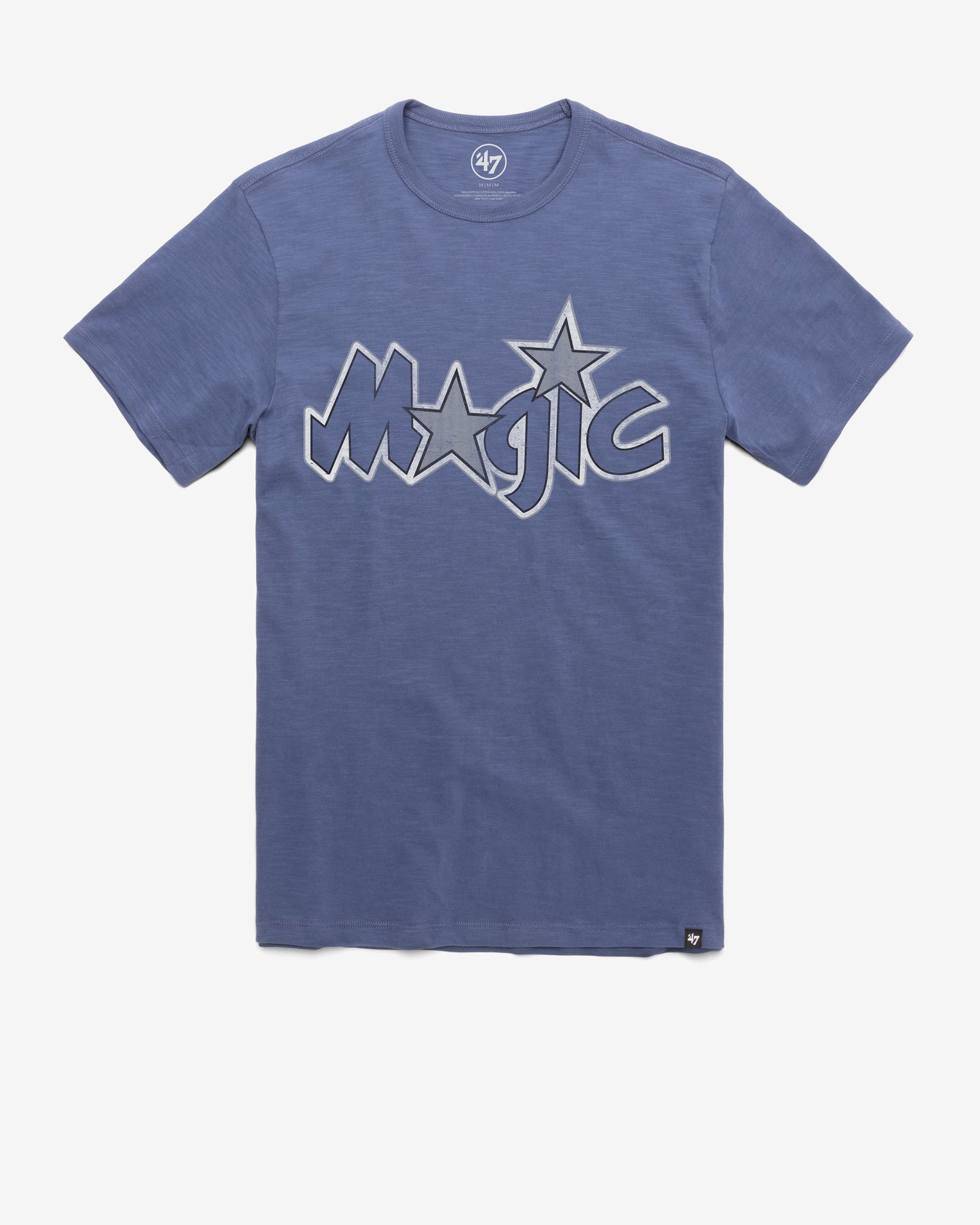 ORLANDO MAGIC HARDWOOD CLASSICS GRIT '47 SCRUM TEE BLEACHER BLUE