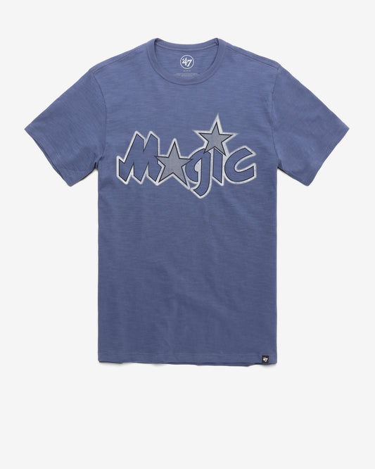 ORLANDO MAGIC HARDWOOD CLASSICS GRIT '47 SCRUM TEE BLEACHER BLUE