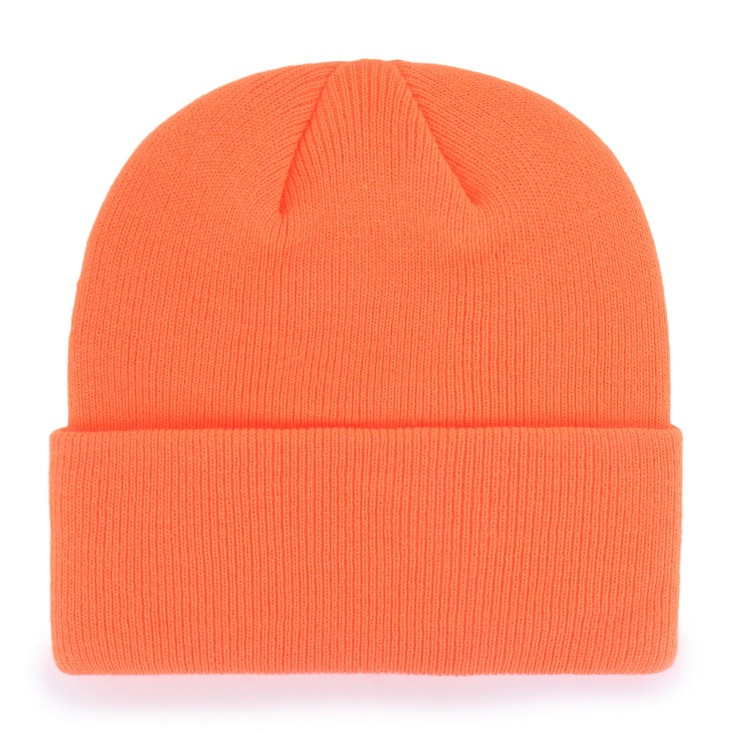 KANSAS CITY CHIEFS HUNTER '47 CUFF KNIT NEON ORANGE
