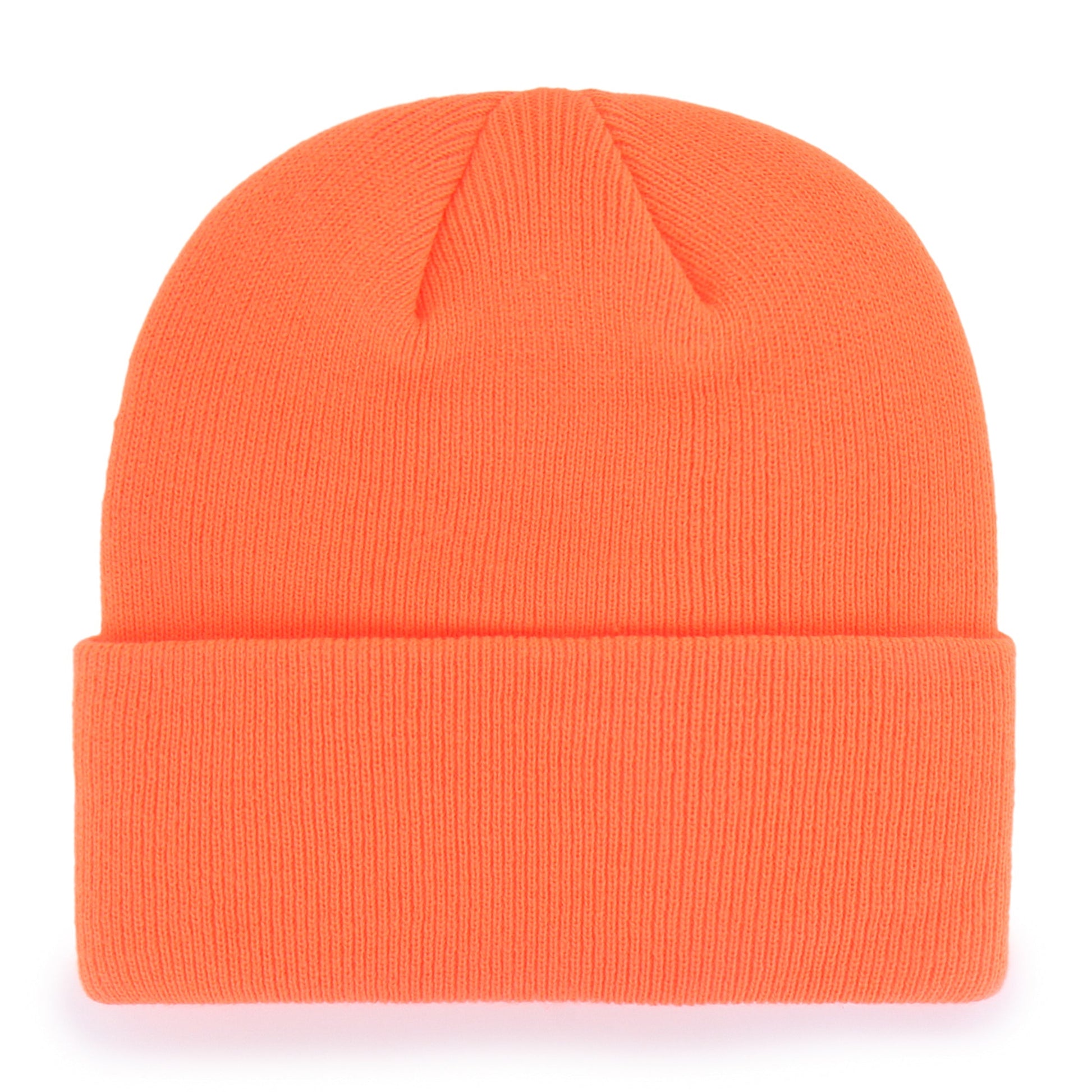 NEW ENGLAND PATRIOTS HUNTER '47 CUFF KNIT NEON ORANGE