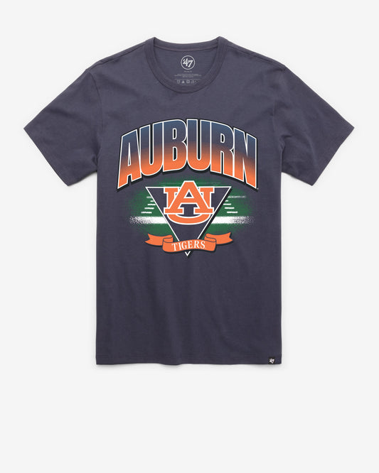 AUBURN TIGERS ARENA FADE '47 FRANKLIN TEE ATLAS BLUE