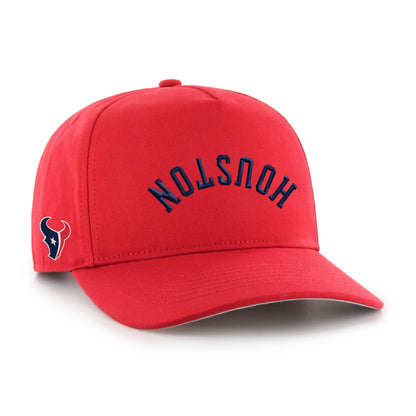 HOUSTON TEXANS UPSIDE DOWN '47 HITCH RF RELAXED FIT RED