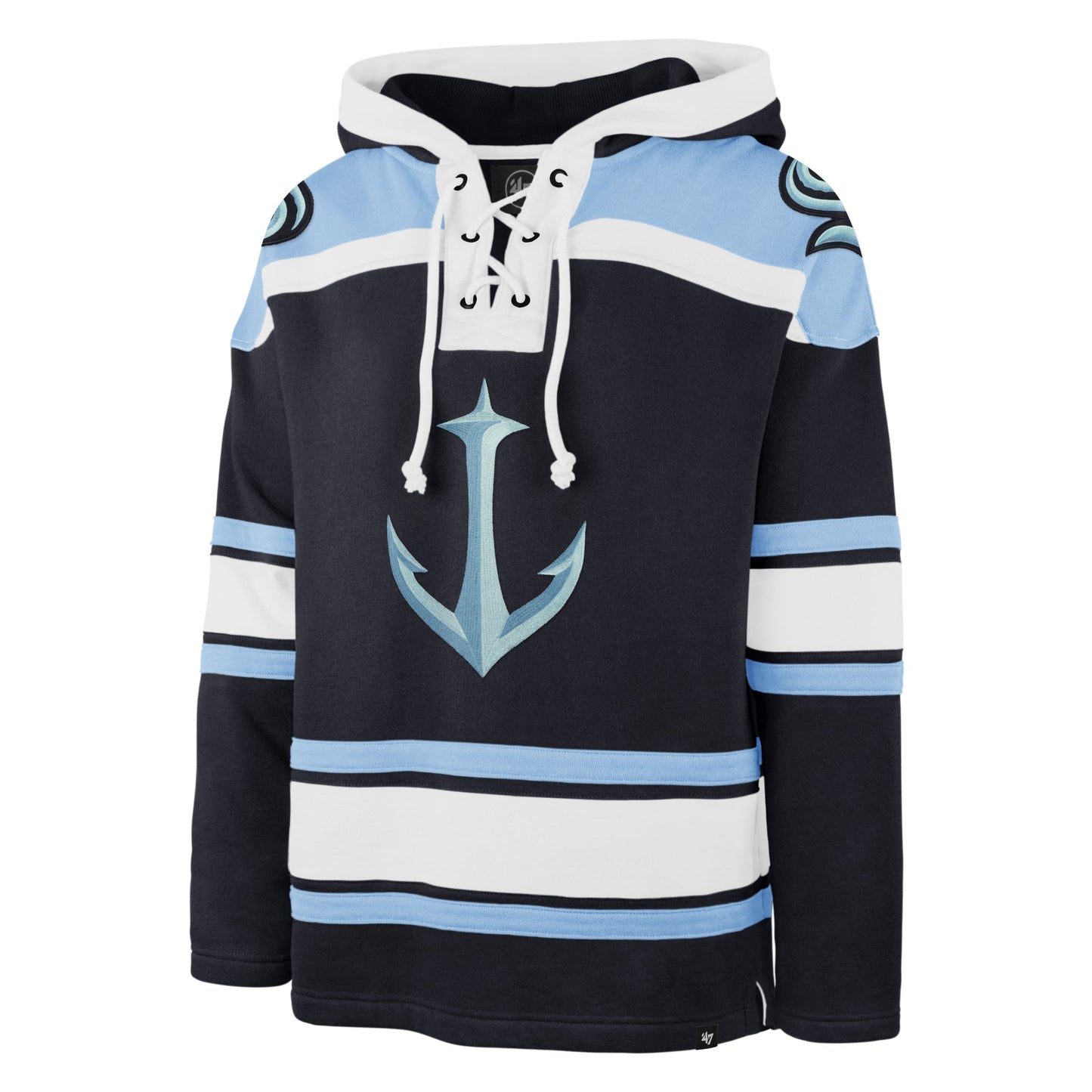 SEATTLE KRAKEN SUPERIOR '47 LACER HOOD FALL NAVY