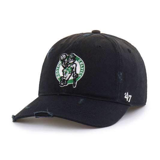 BOSTON CELTICS HARDWOOD CLASSICS WORN '47 FRANCHISE LIFESTYLE BLACK
