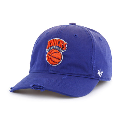 NEW YORK KNICKS HARDWOOD CLASSICS WORN '47 FRANCHISE LIFESTYLE ROYAL