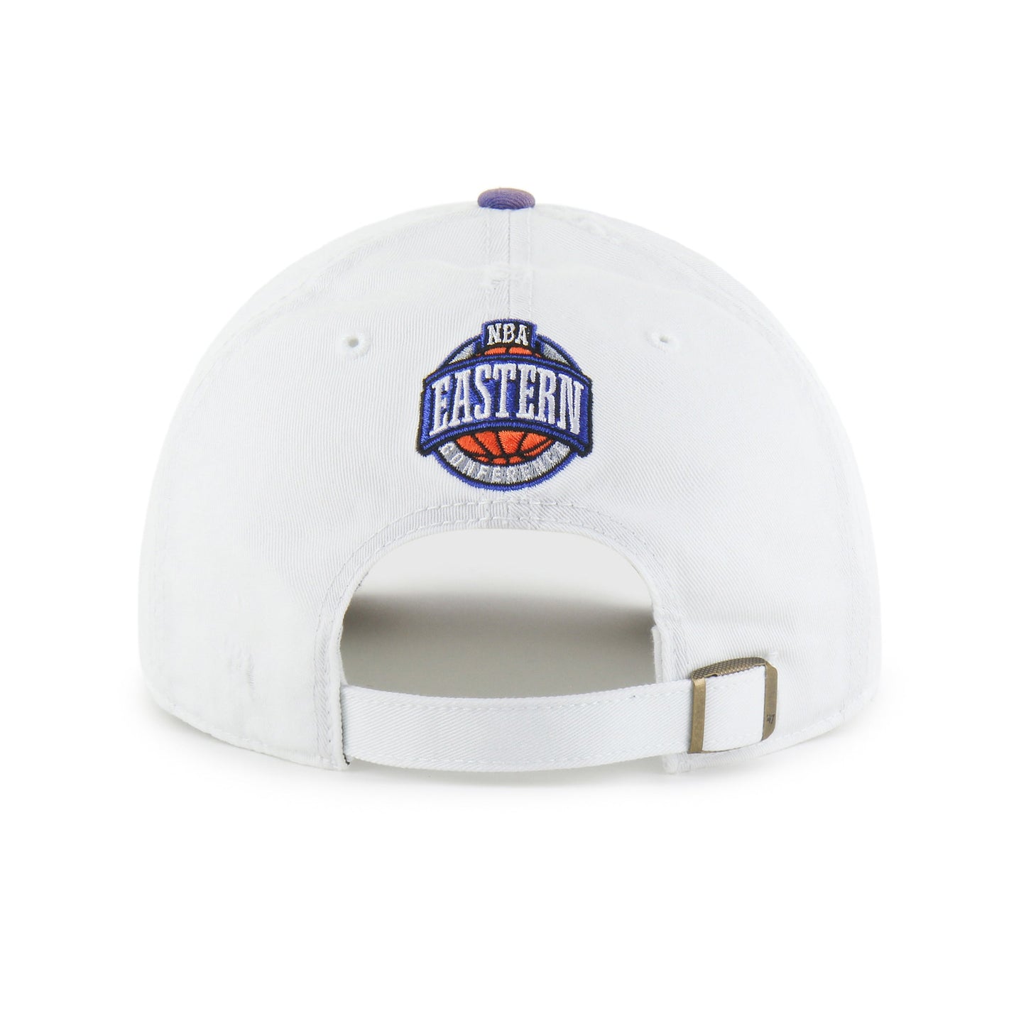 CLEVELAND CAVALIERS HARDWOOD CLASSICS WORN SCRIPT '47 CLEAN UP MF MID FIT WHITE