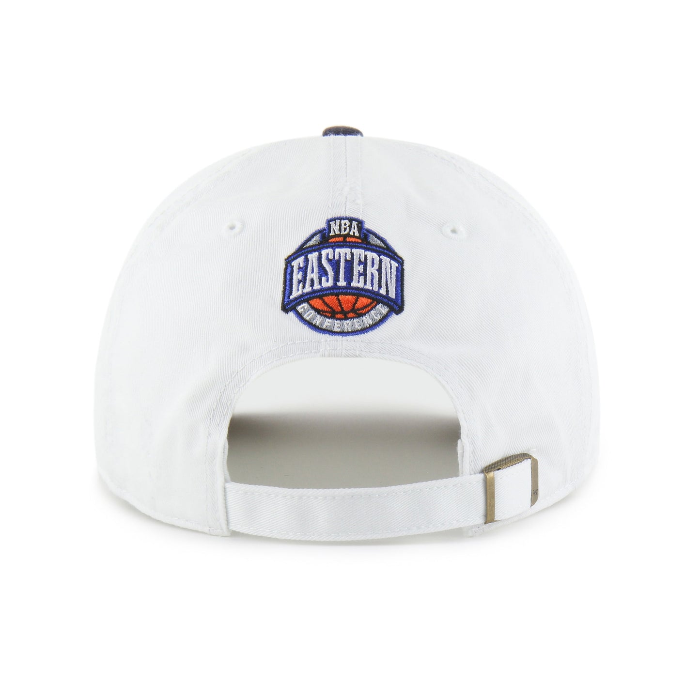 INDIANA PACERS HARDWOOD CLASSICS WORN SCRIPT '47 CLEAN UP MF MID FIT WHITE
