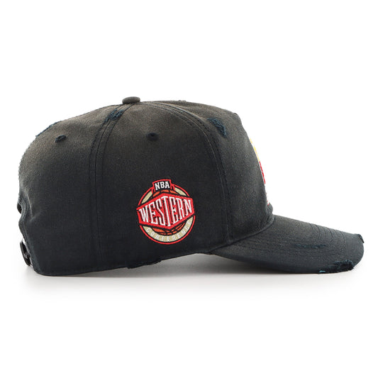 PHOENIX SUNS HARDWOOD CLASSICS WORN '47 HITCH LC LOW CROWN BLACK