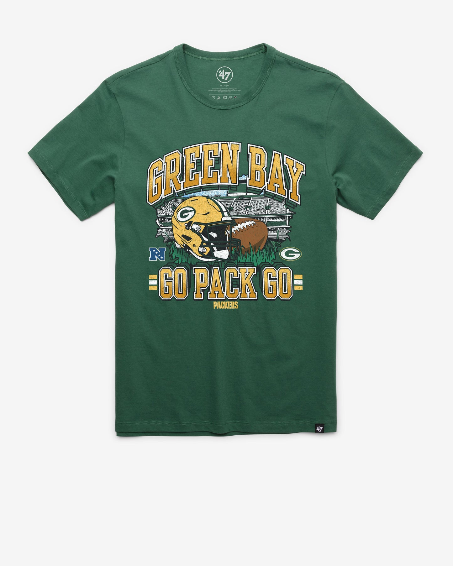 GREEN BAY PACKERS REGIONAL '47 FRANKLIN TEE ELM GREEN