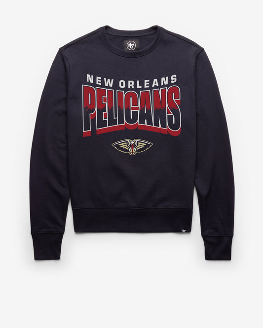 NEW ORLEANS PELICANS BRUSH BY '47 HEADLINE CREW FALL NAVY