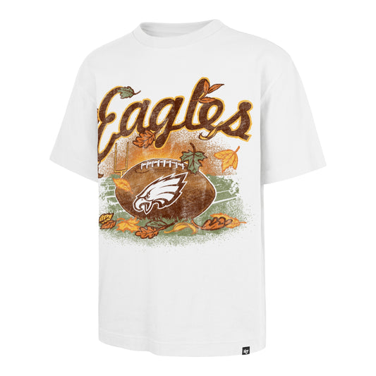 PHILADELPHIA EAGLES CRISP AUTUMN AIR '47 FOUNDATION TEE WHITE