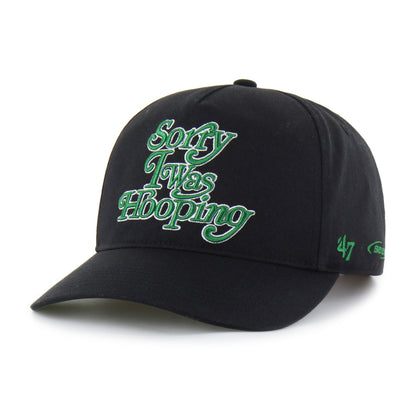 BOSTON CELTICS X SEEN SORRY I WAS HOOPING '47 HITCH BLACK