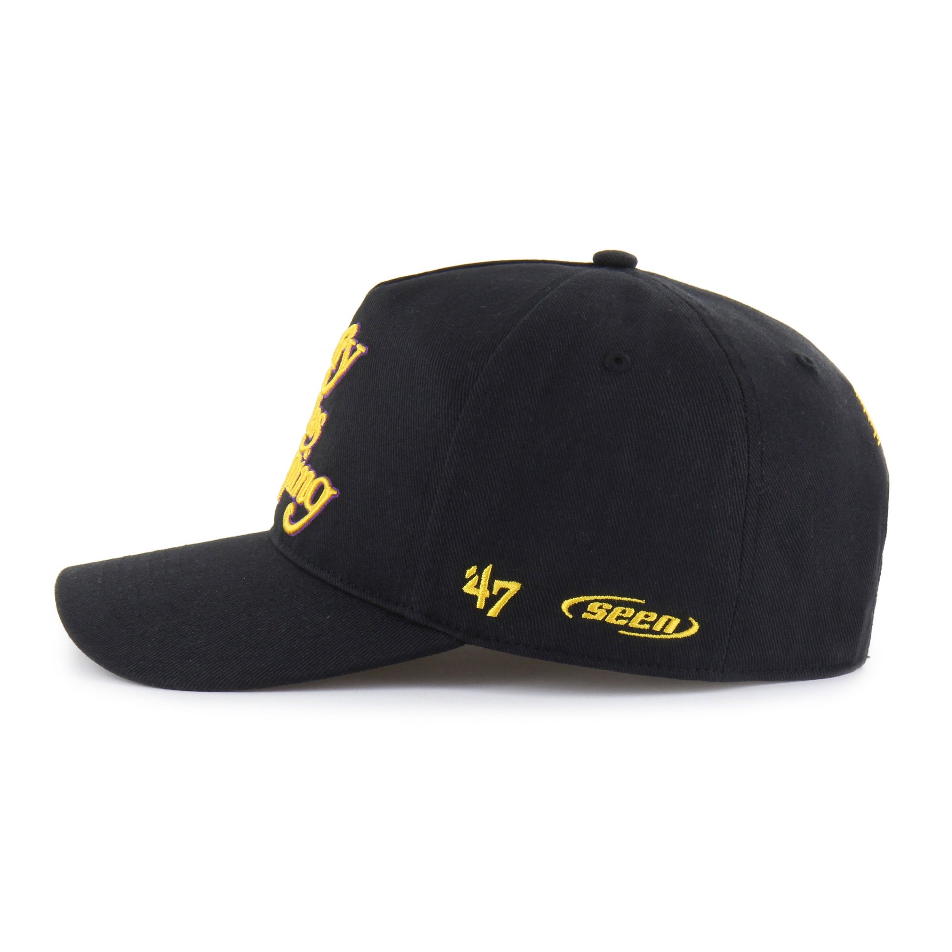 LOS ANGELES LAKERS X SEEN SORRY I WAS HOOPING '47 HITCH BLACK