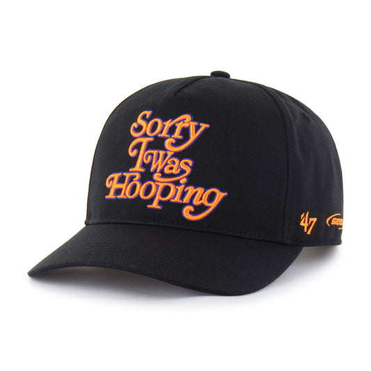 NEW YORK KNICKS X SEEN SORRY I WAS HOOPING '47 HITCH BLACK