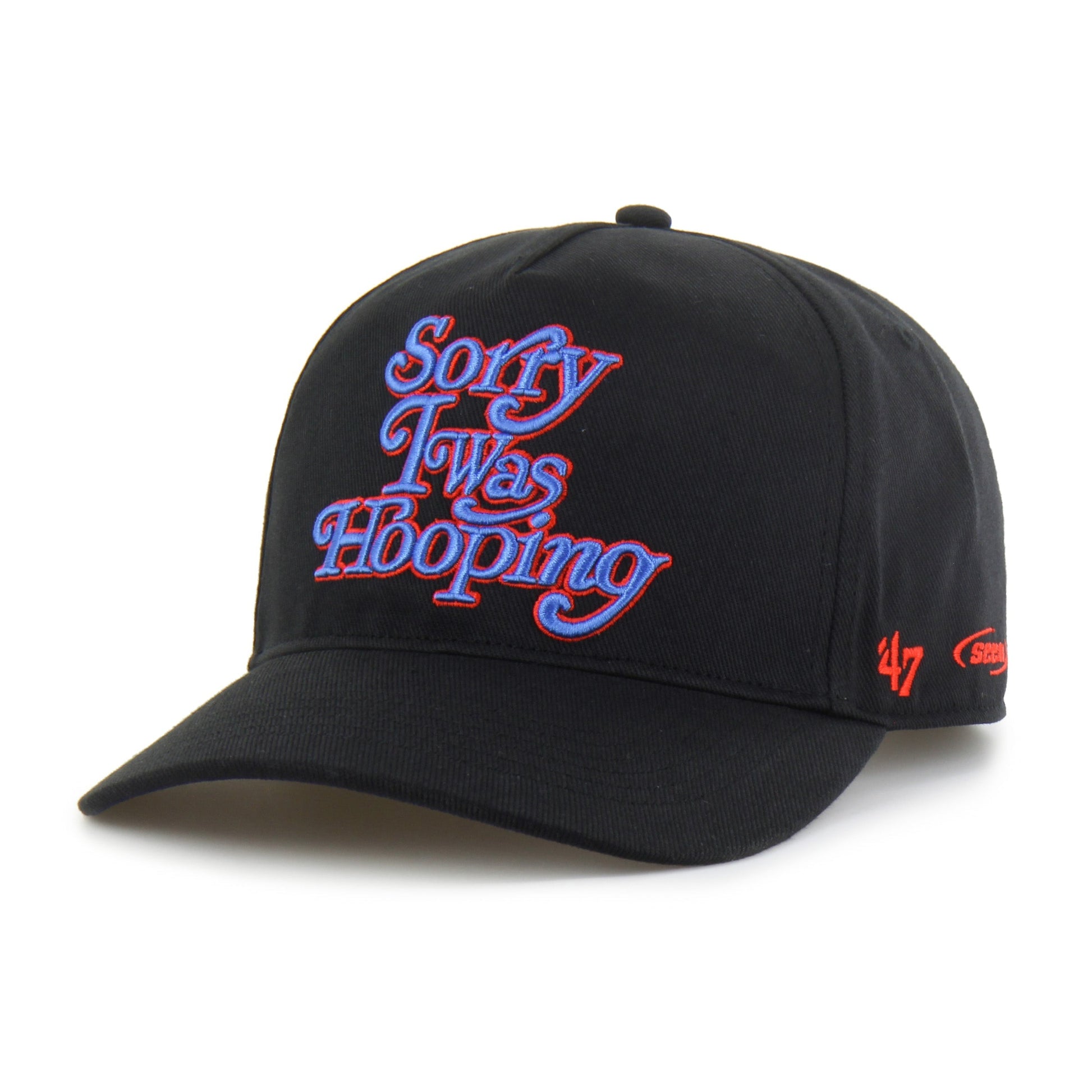 OKLAHOMA CITY THUNDER X SEEN SORRY I WAS HOOPING '47 HITCH BLACK