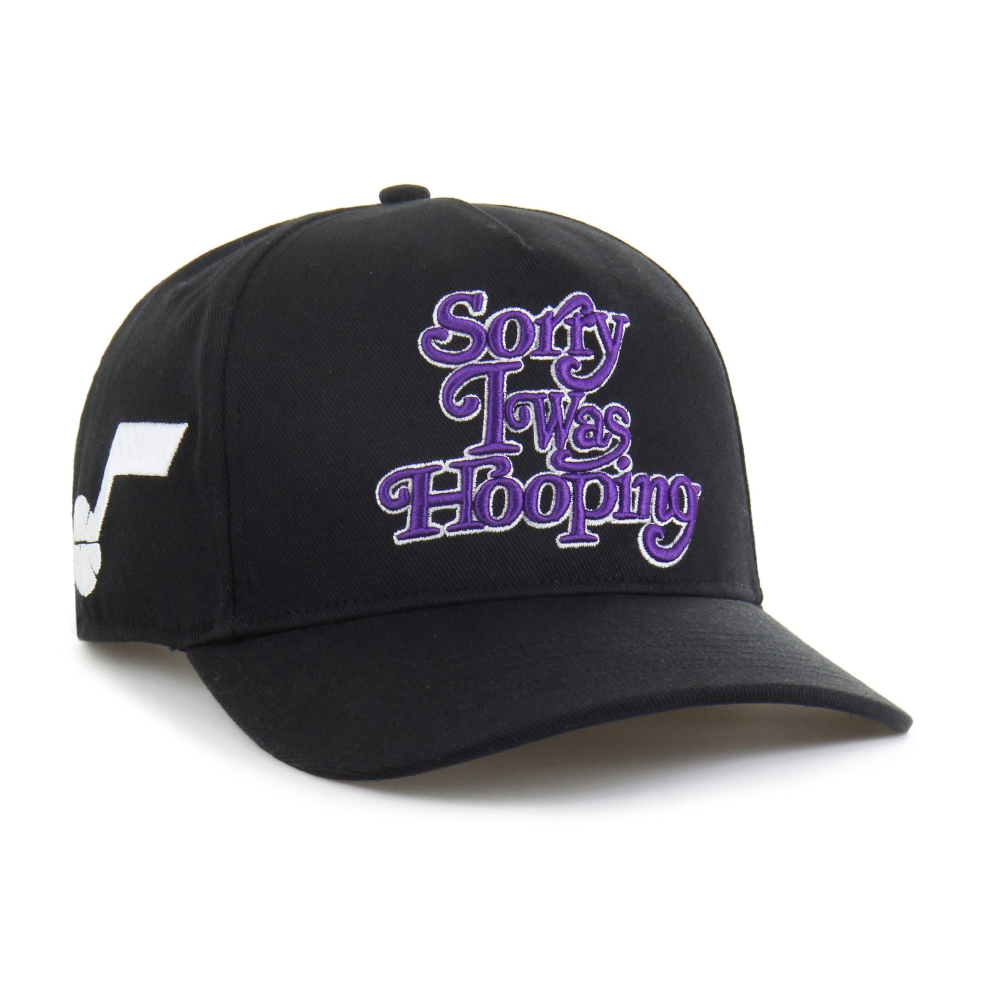 UTAH JAZZ X SEEN SORRY I WAS HOOPING '47 HITCH BLACK