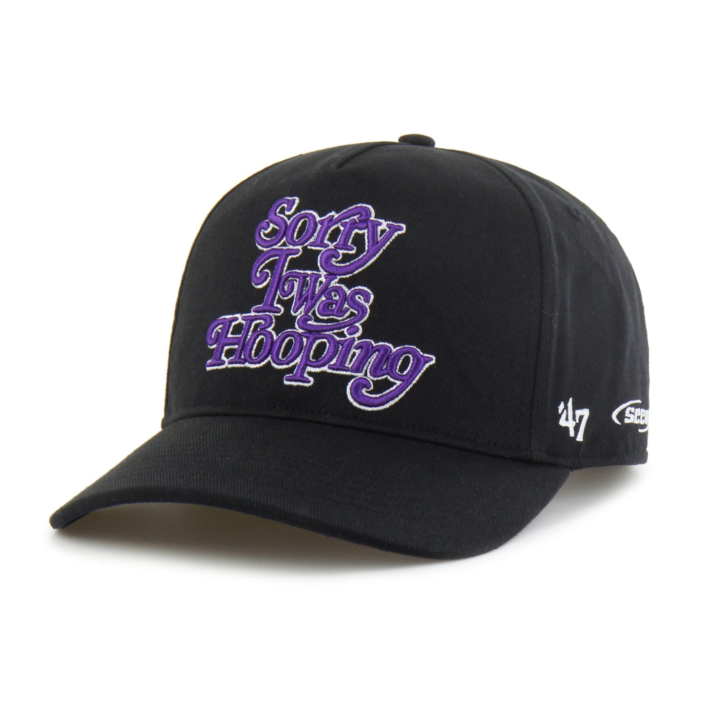 UTAH JAZZ X SEEN SORRY I WAS HOOPING '47 HITCH BLACK