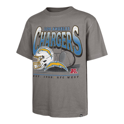 LOS ANGELES CHARGERS REGIONAL '47 FOUNDATION TEE WOLF GREY