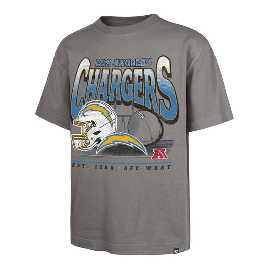 LOS ANGELES CHARGERS REGIONAL '47 FOUNDATION TEE WOLF GREY