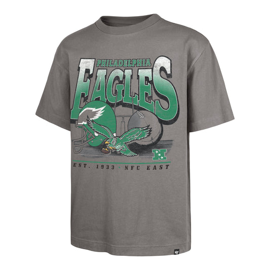PHILADELPHIA EAGLES HISTORIC REGIONAL '47 FOUNDATION TEE WOLF GREY