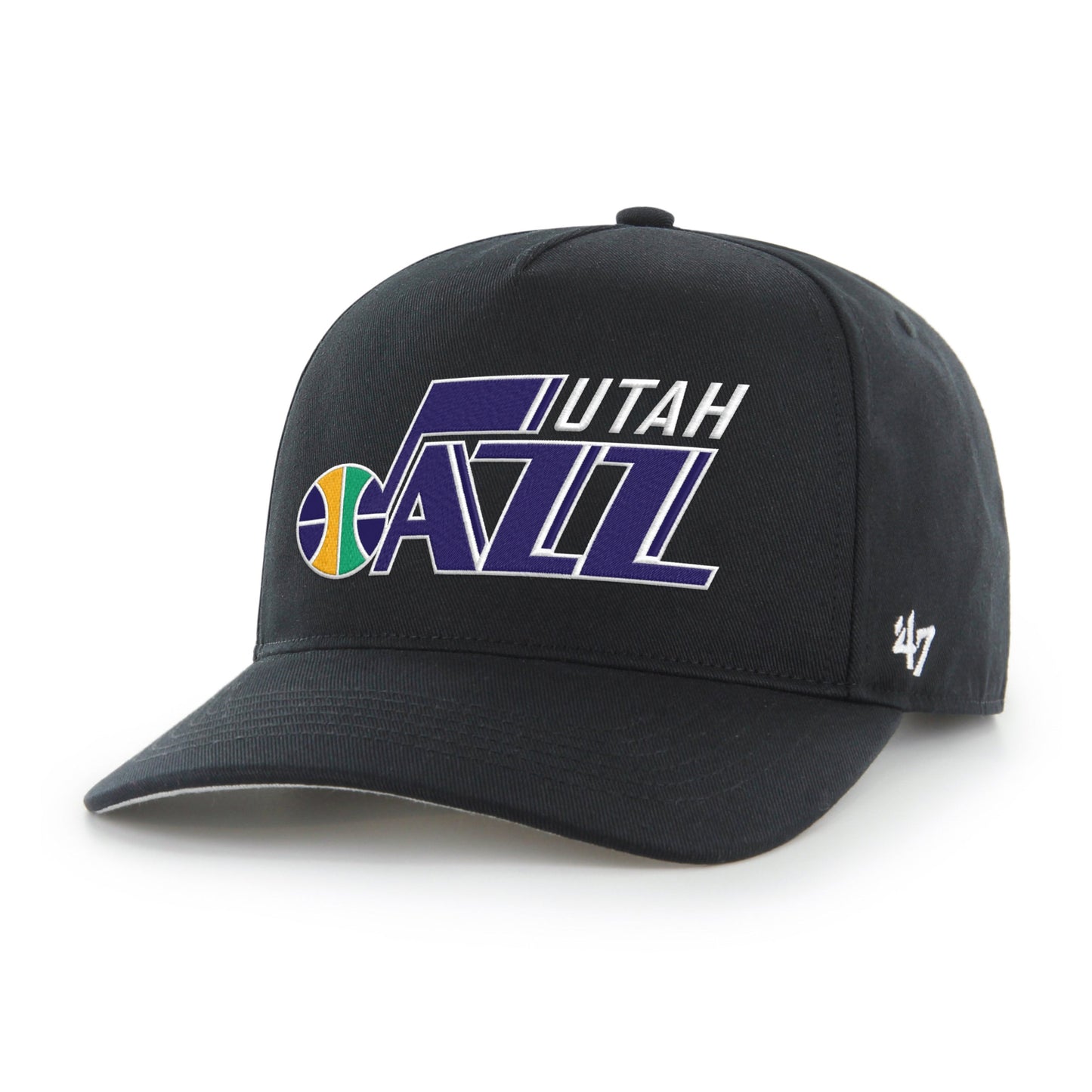 UTAH JAZZ HARDWOOD CLASSICS '47 HITCH BLACK