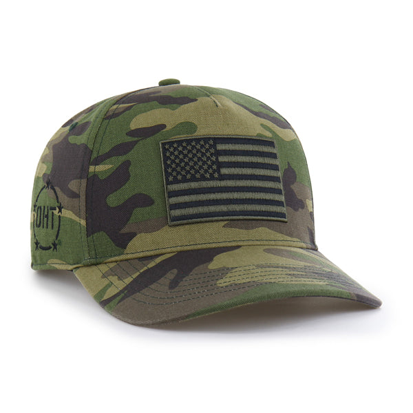 OPERATION HAT TRICK OHT CAMO FLAG '47 HITCH CAMO