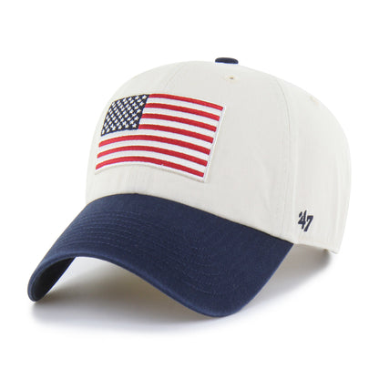 OPERATION HAT TRICK OHT TWO TONE FLAG '47 CLEAN UP NATURAL