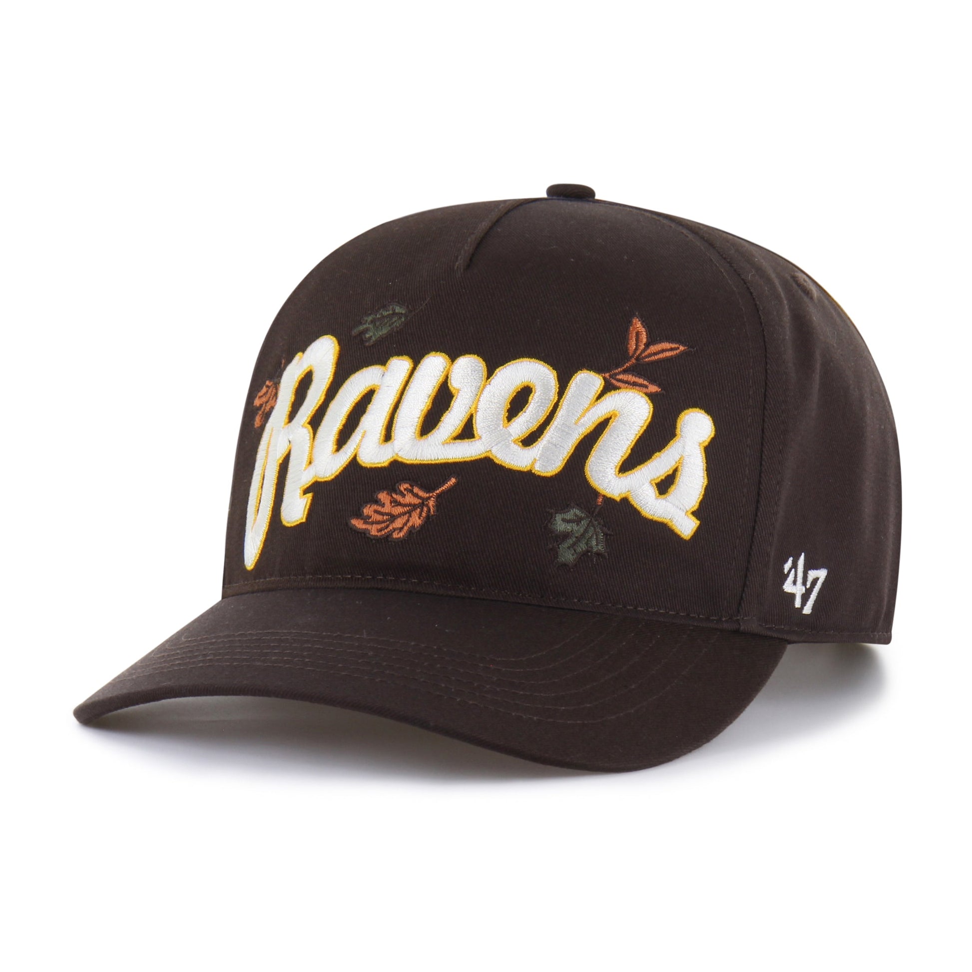 BALTIMORE RAVENS LEAFLINE '47 HITCH RF RELAXED FIT BROWN
