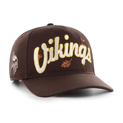 MINNESOTA VIKINGS LEAFLINE '47 HITCH RF RELAXED FIT BROWN