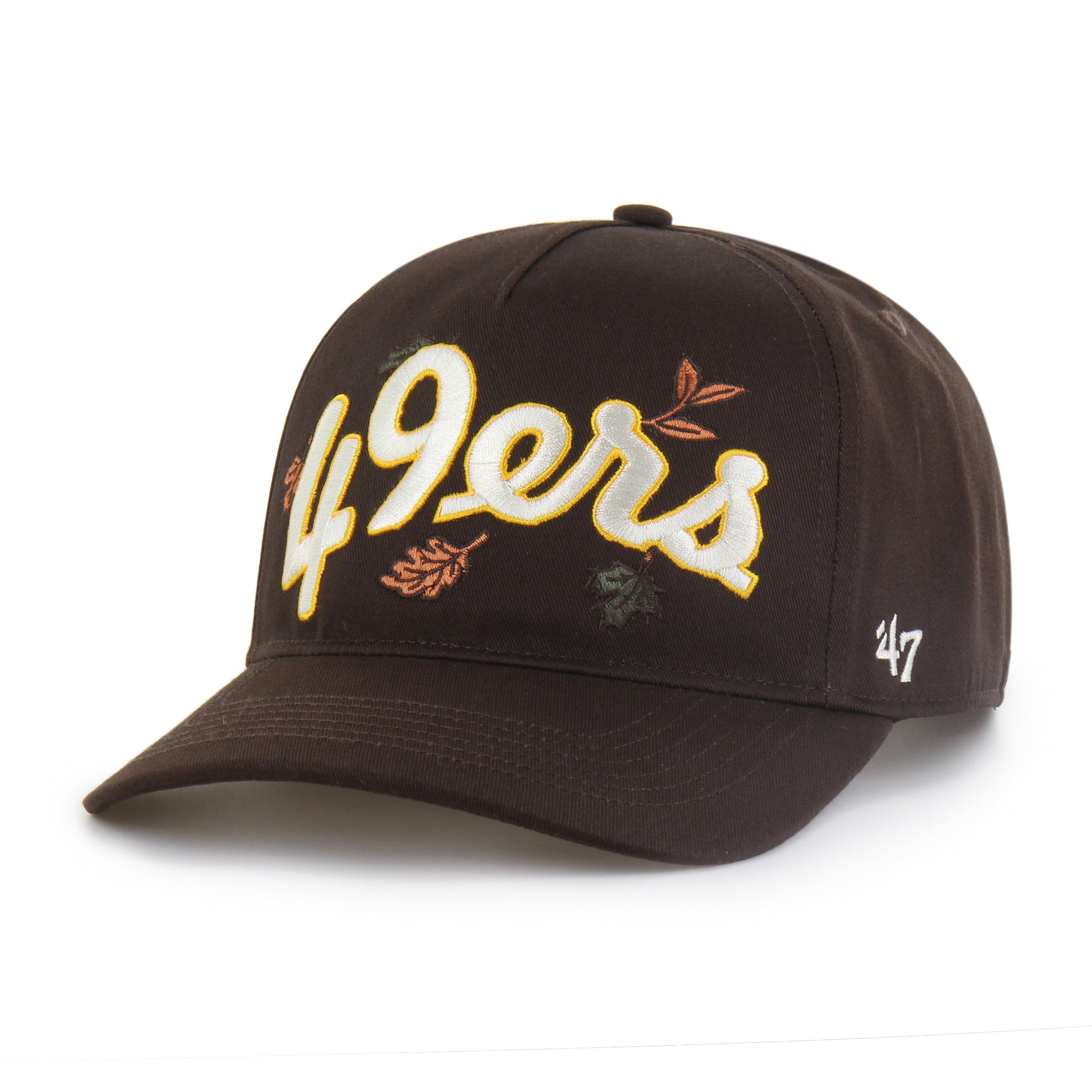 SAN FRANCISCO 49ERS LEAFLINE '47 HITCH RF RELAXED FIT BROWN